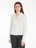 SLIM POINTELLE BTN DWN LS ancient white