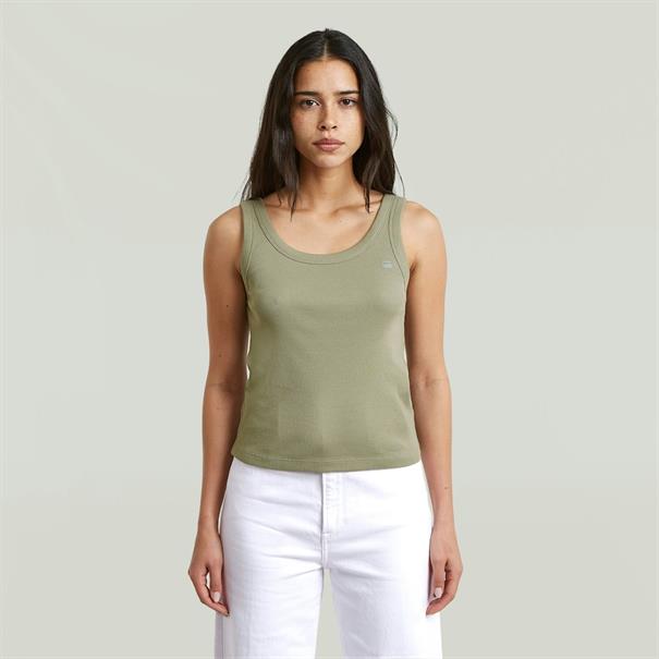 Slim rib tank t wmn lt orphus