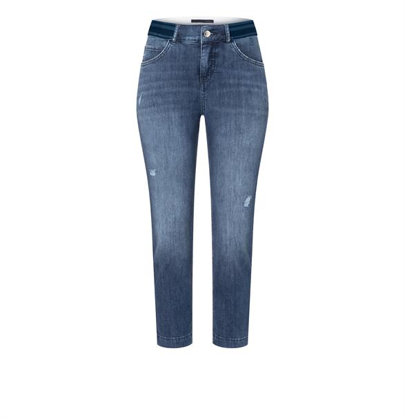 Slim Sport mid blue used wash