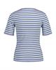 SLIM STRIPED T-SHIRT blue water