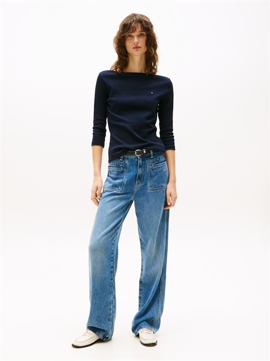 slim-three-quarter-sleeve-boat-neck-t-shirt-nos-desert-sky