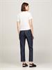 SLIM TRACK HILFIGER C-NK SS ecru