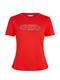 SLIM TRACK HILFIGER C-NK SS fierce red