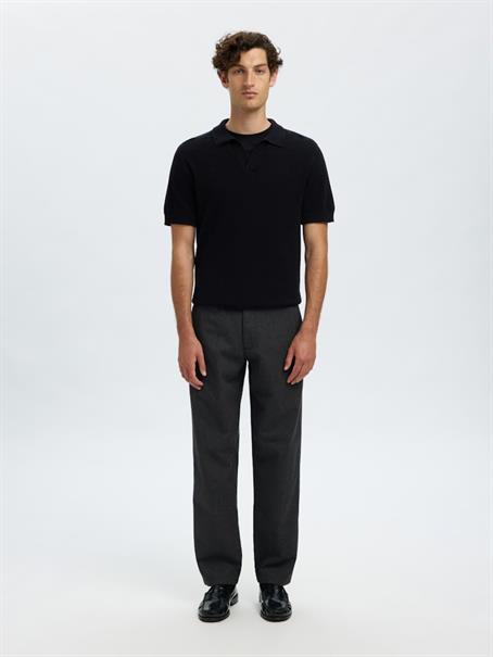 SLM175-SLIM MILES BRUSHED PANT NOOS dark grey