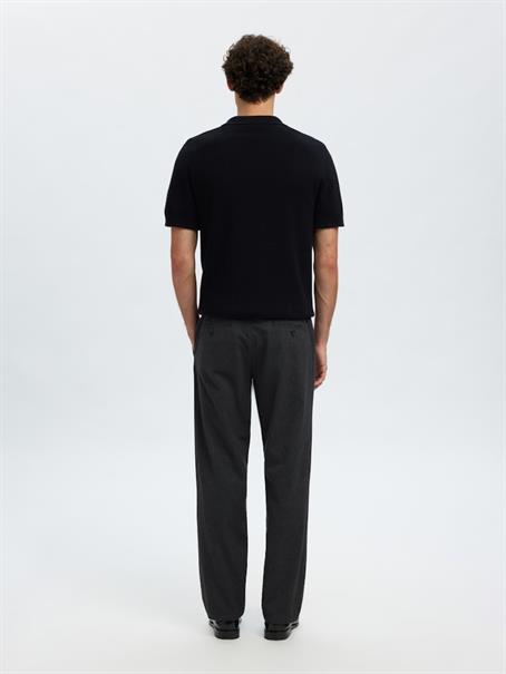 SLM175-SLIM MILES BRUSHED PANT NOOS dark grey