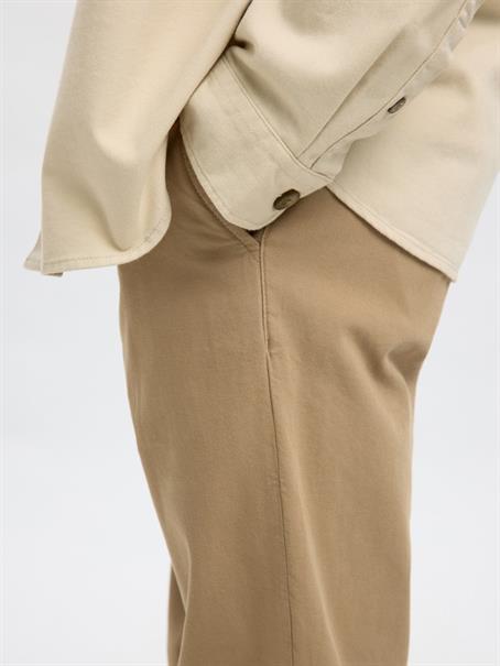 SLM175-SLIM MILES STRUC DYED PANT NOOS pure cashmere