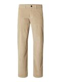SLM196-STRAIGHT MILES CORD PANT NOOS chinchilla