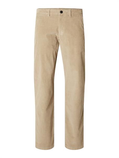 SLM196-STRAIGHT MILES CORD PANT NOOS chinchilla