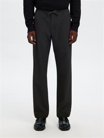 SLM196-STRAIGHT ROBERT STRING PANT NOOS black