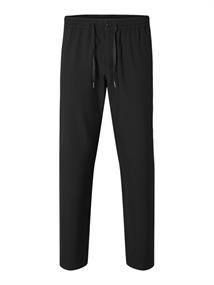 SLM196-STRAIGHT ROBERT STRING PANT NOOS black
