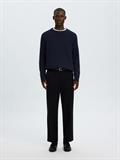 SLMBRAUN KNIT RLX RIB CREW NECK NOOS navy blazer