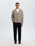 SLMCODY LS KNIT RLX CARDIGAN NOOS oatmeal