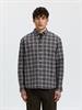 SLMCOLE-JAY REG MELANGE LS SHIRT NOOS sky captain