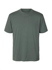 SLMCOLMAN SS O-NECK TEE NOOS balsam green