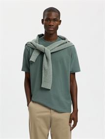 SLMCOLMAN SS O-NECK TEE NOOS balsam green
