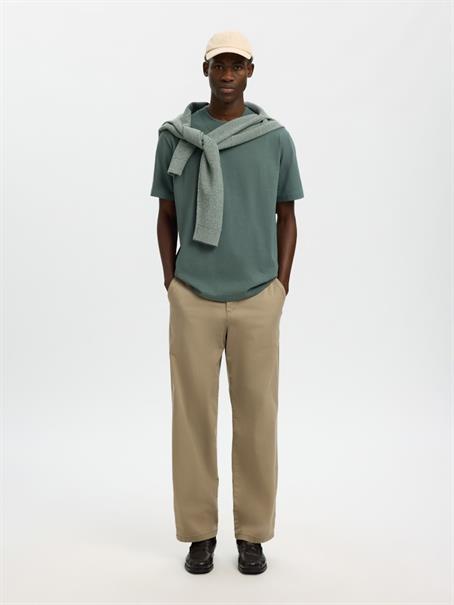 SLMCOLMAN SS O-NECK TEE NOOS balsam green