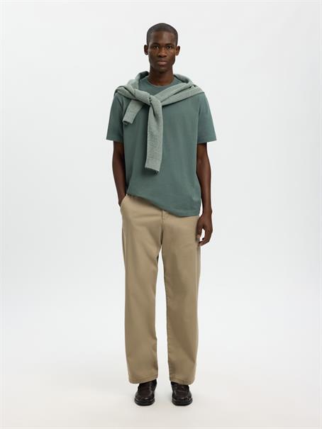 SLMCOLMAN SS O-NECK TEE NOOS balsam green