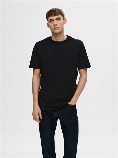 SLMCOLMAN SS O-NECK TEE NOOS black