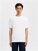 SLMCOLMAN SS O-NECK TEE NOOS bright white