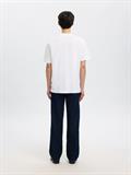 SLMCOLMAN SS O-NECK TEE NOOS bright white