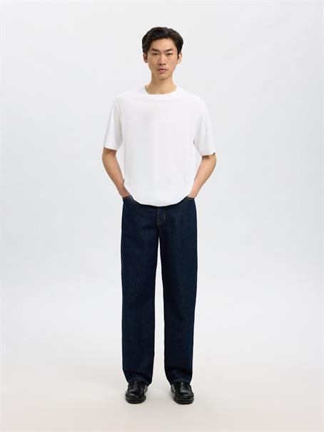 SLMCOLMAN SS O-NECK TEE NOOS bright white