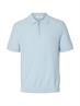 SLMCRAN SS KNIT REG STRUC ZIP POLO NOOS skyway
