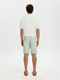 SLMCRAN SS KNIT STRUCTURE ZIP POLO NOOS egret