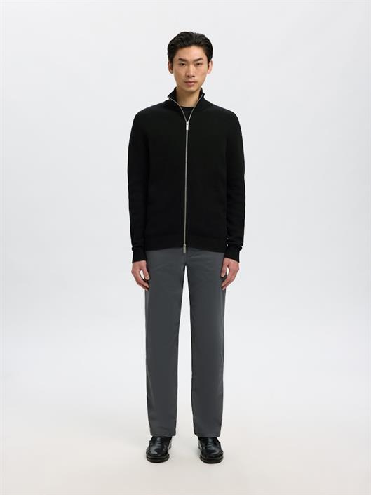 slmdane-ls-knit-structure-full-zip-noos-black