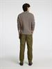 SLMDANE LS KNIT STRUCTURE HALF ZIP NOOS morel