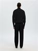 SLMDANE LS KNIT STRUCTURE ROLL NECK NOOS black