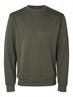 SLMEMANUEL SOFT CREW NECK SWEAT NOOS forest night