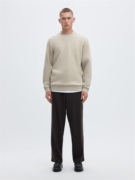 SLMEMANUEL SOFT CREW NECK SWEAT NOOS pure cashmere
