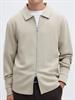 SLMEMANUEL SOFT FULL ZIP SWEAT NOOS pure cashmere