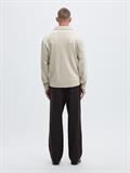 SLMEMANUEL SOFT FULL ZIP SWEAT NOOS pure cashmere