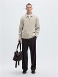 SLMEMANUEL SOFT FULL ZIP SWEAT NOOS pure cashmere