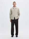SLMEMANUEL SOFT FULL ZIP SWEAT NOOS pure cashmere