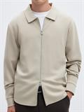 SLMEMANUEL SOFT FULL ZIP SWEAT NOOS pure cashmere