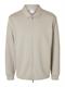 SLMEMANUEL SOFT FULL ZIP SWEAT NOOS pure cashmere