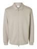 SLMEMANUEL SOFT FULL ZIP SWEAT NOOS pure cashmere