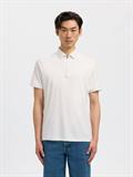SLMFAVE ZIP SS POLO NOOS cloud dancer