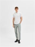 SLMFAVE ZIP SS POLO NOOS cloud dancer
