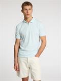 SLMFAVE ZIP SS POLO NOOS ice melt