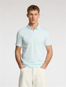 SLMFAVE ZIP SS POLO NOOS ice melt