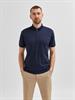 SLMFAVE ZIP SS POLO NOOS sky captain