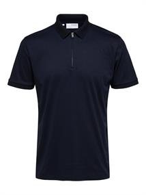 SLMFAVE ZIP SS POLO NOOS sky captain
