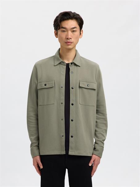SLMJACKIE SWEAT JACKET NOOS vetiver