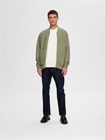 SLMMACK SWEAT BOMBER LS NOOS vetiver