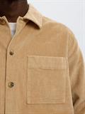 SLMOTTO-KRIS CORD OVERSHIRT NOOS cornstalk