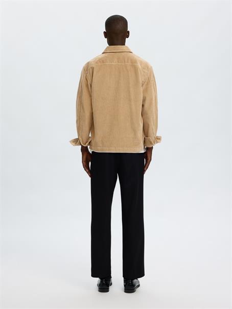 SLMOTTO-KRIS CORD OVERSHIRT NOOS cornstalk