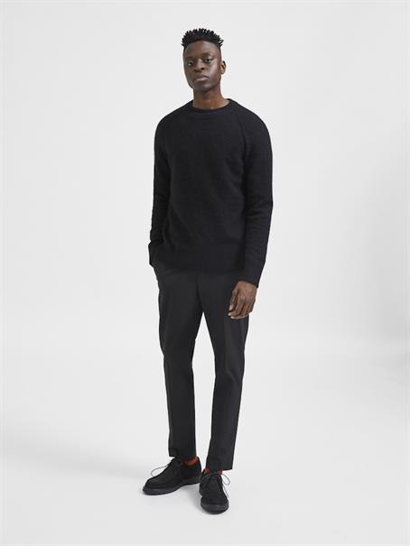 SLMRAI LS KNIT CREW NECK NOOS black